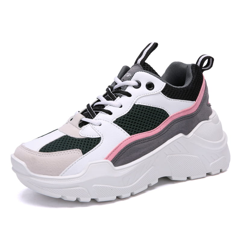 Trendy Shoes Korean Version One Man And One Woman All-Match Thick Soles Increase
