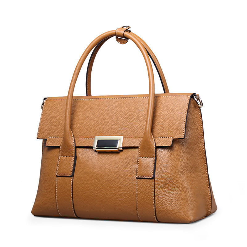 European And American New Leather Handbags Big Bags Ladies All-match Handbags First Layer Cowhide Single Shoulder