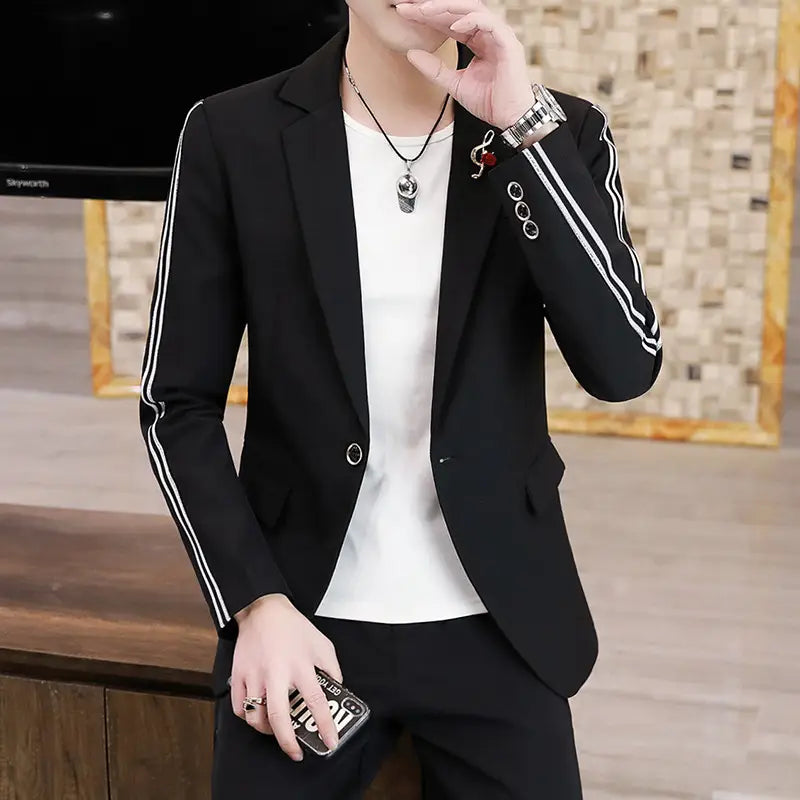 Men’s Suits Slim Korean Style Small Suits