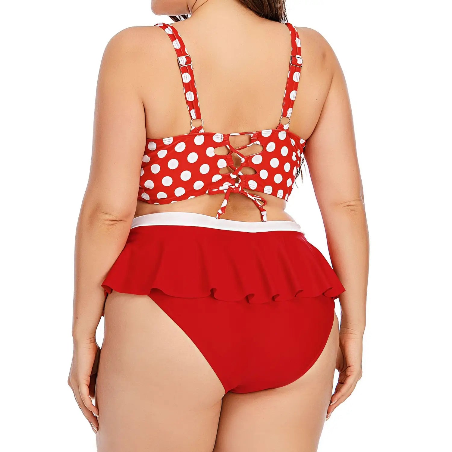 Large Plus Size Swimwear Female Push Up Bikini With Wave Women Bikini Set Two Pieces Swimsuit Bathing Suit Swim Beach