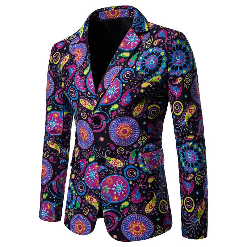 An African Man’’s Plus Size Suit Jacket