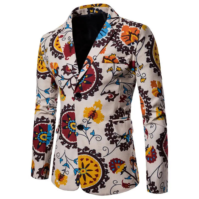 An African Man’’s Plus Size Suit Jacket