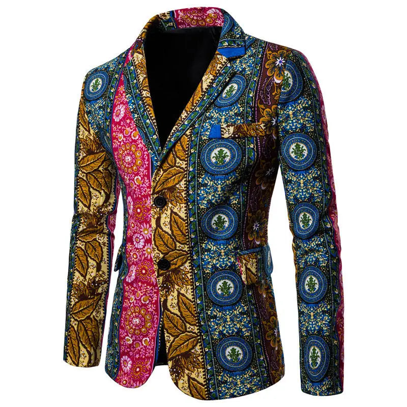 An African Man’’s Plus Size Suit Jacket