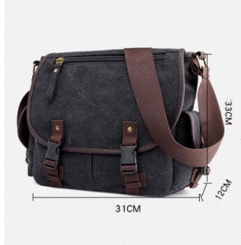 Men’s Canvas Shoulder Bags Casual Men’s Bags Messenger Bags Multifunctional Bags