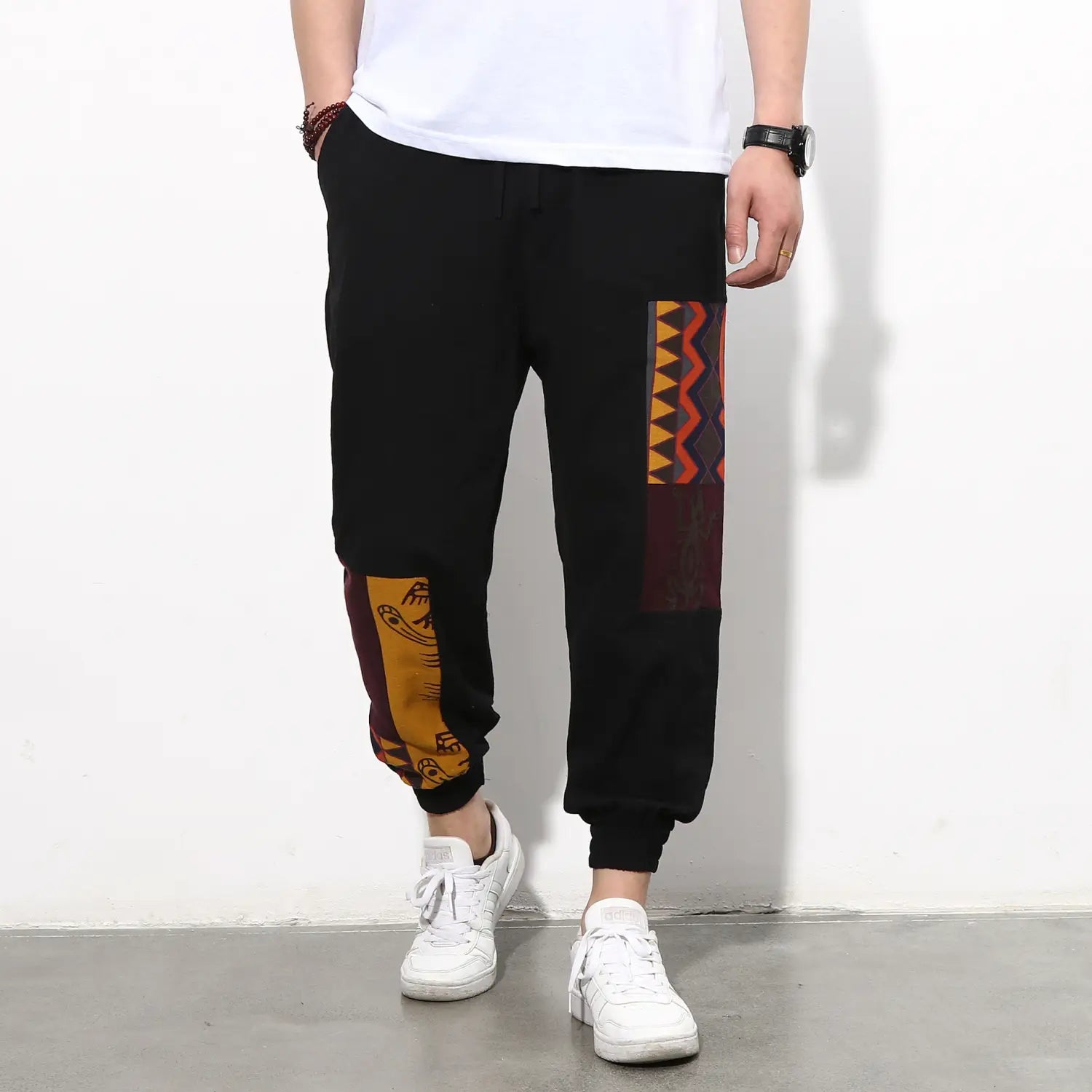 Men’s Plus Size Cotton And Linen Casual Pants