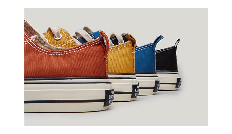 INF casual low canvas shoes