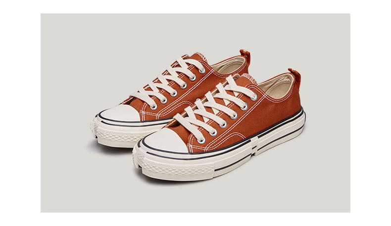 INF casual low canvas shoes