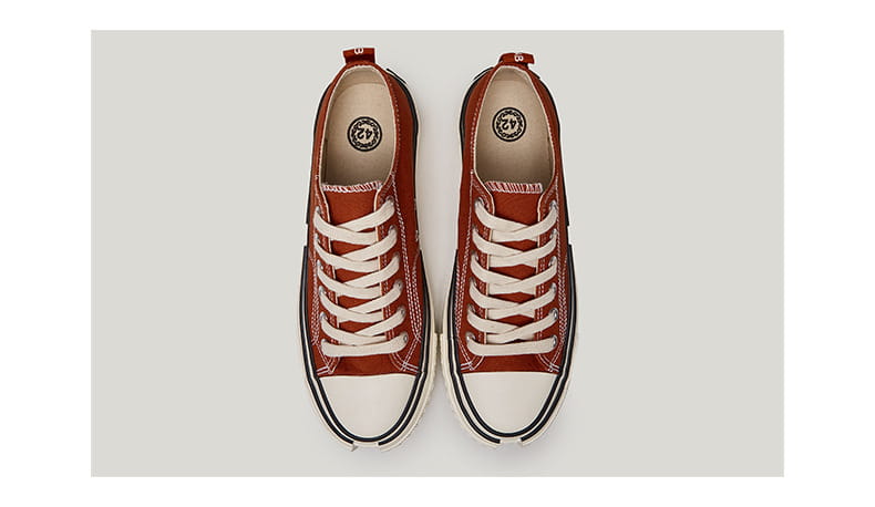 INF casual low canvas shoes
