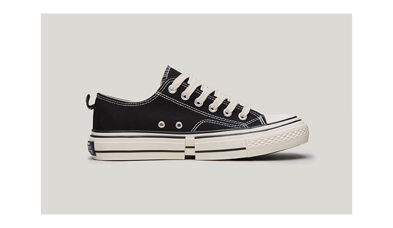 INF casual low canvas shoes