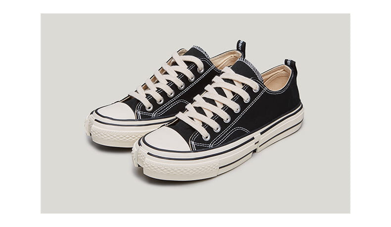 INF casual low canvas shoes