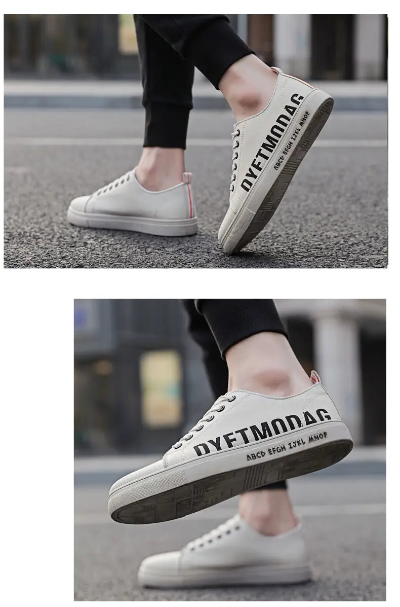 Spring canvas shoes for men