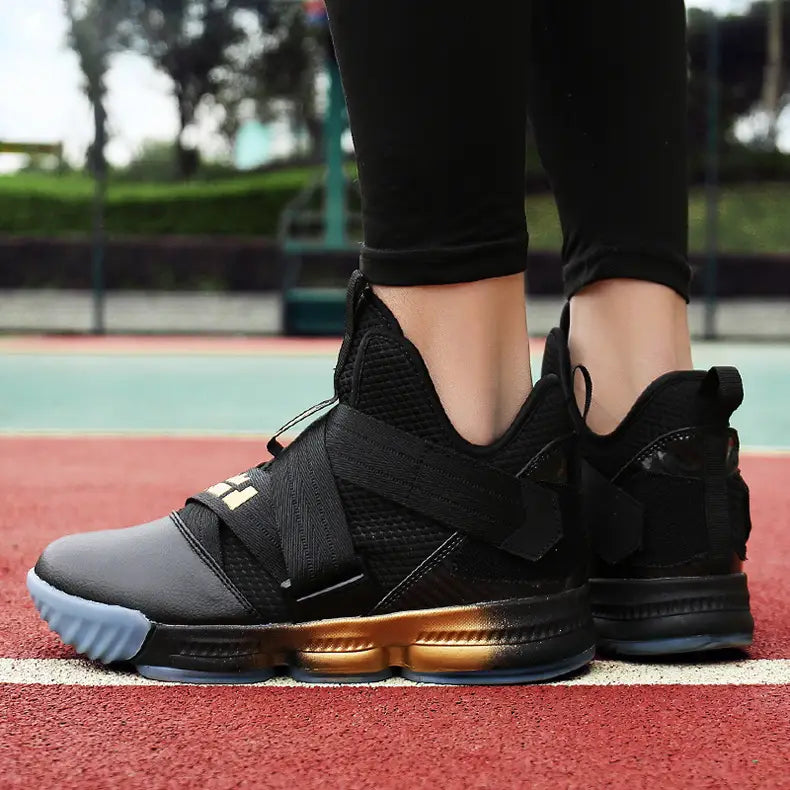 High top basketball shoes