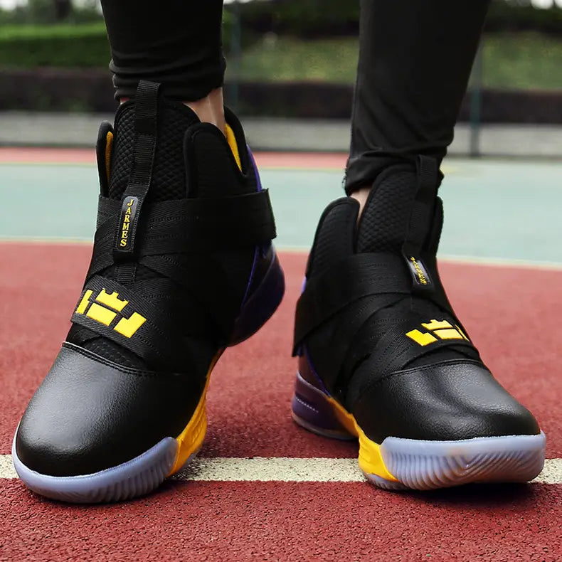 High top basketball shoes