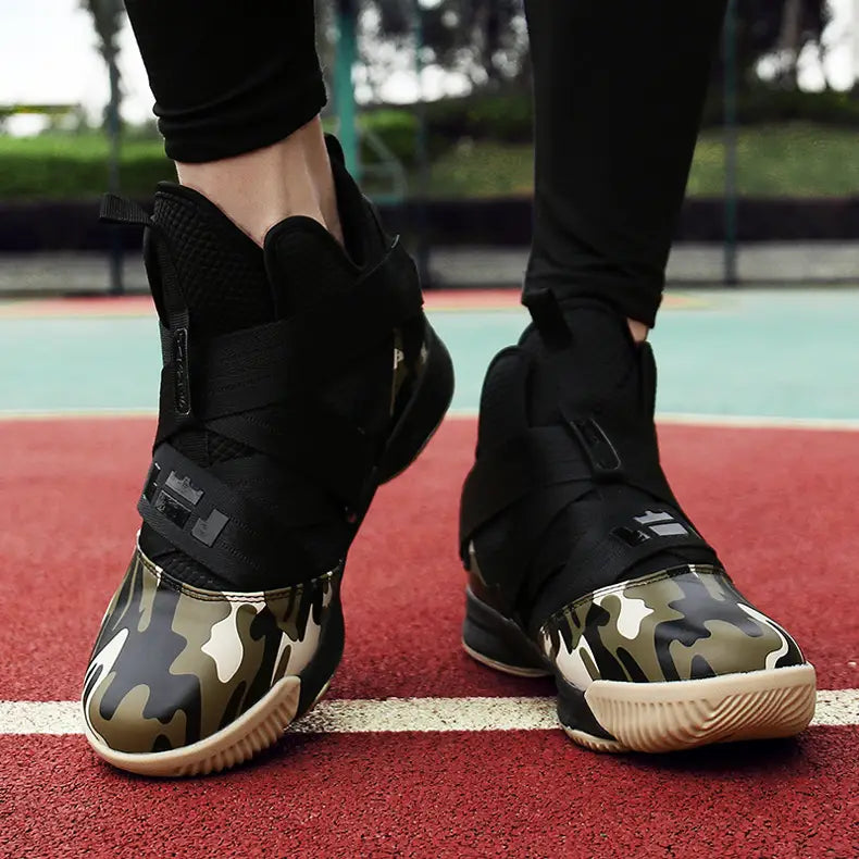 High top basketball shoes