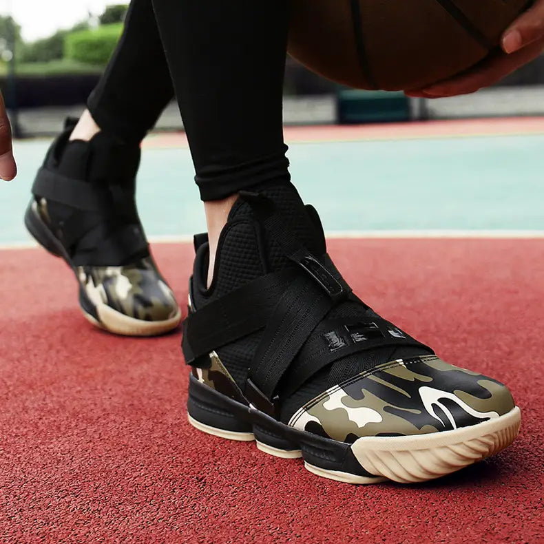 High top basketball shoes