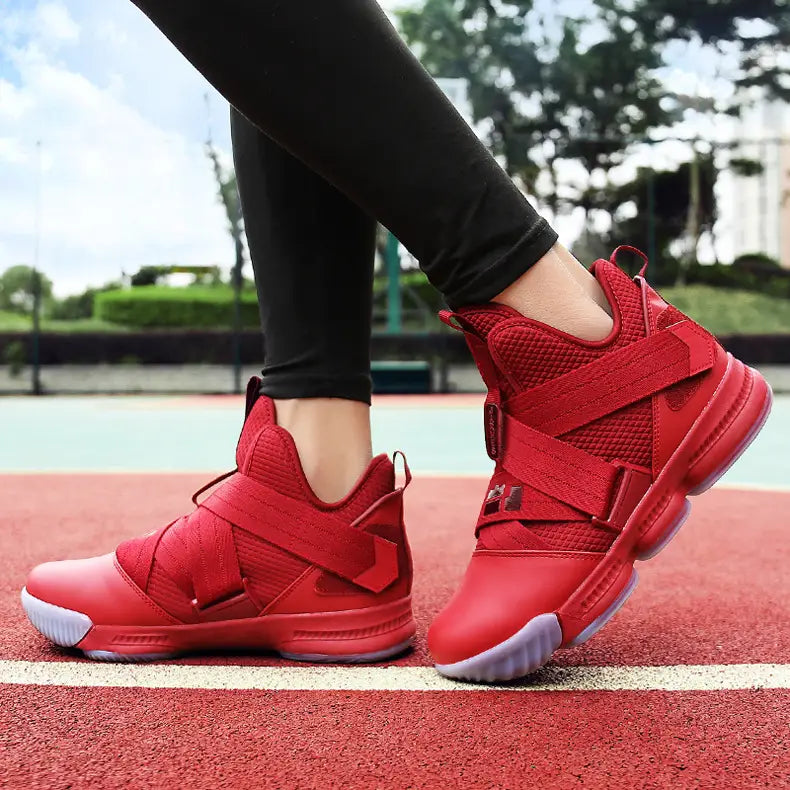High top basketball shoes