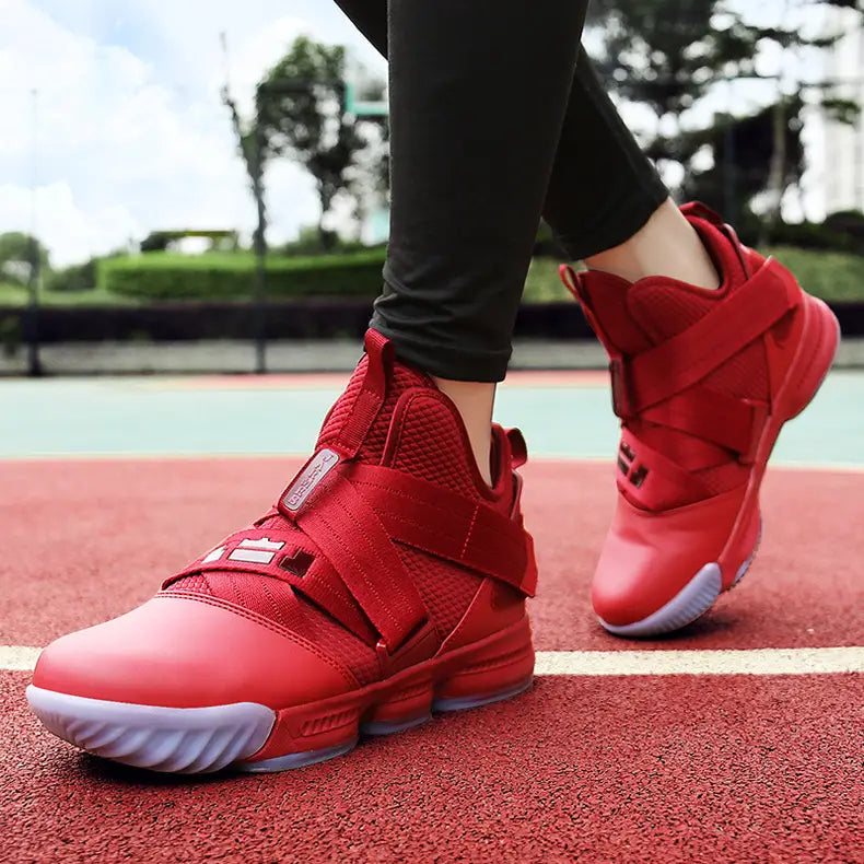 High top basketball shoes