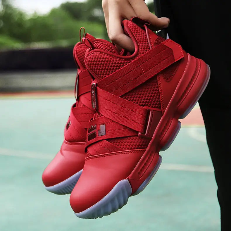 High top basketball shoes