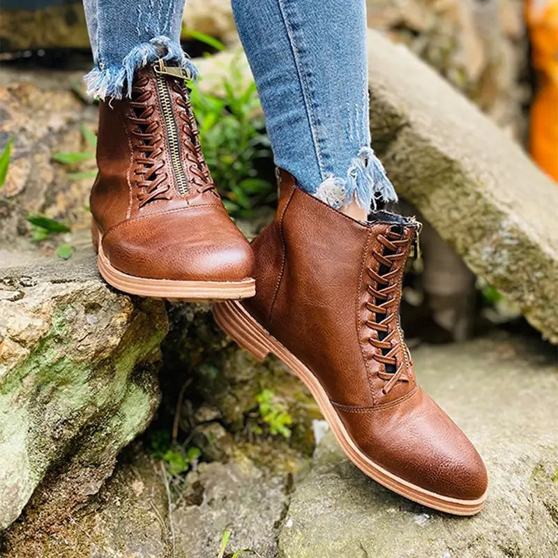 British style Martin boots women
