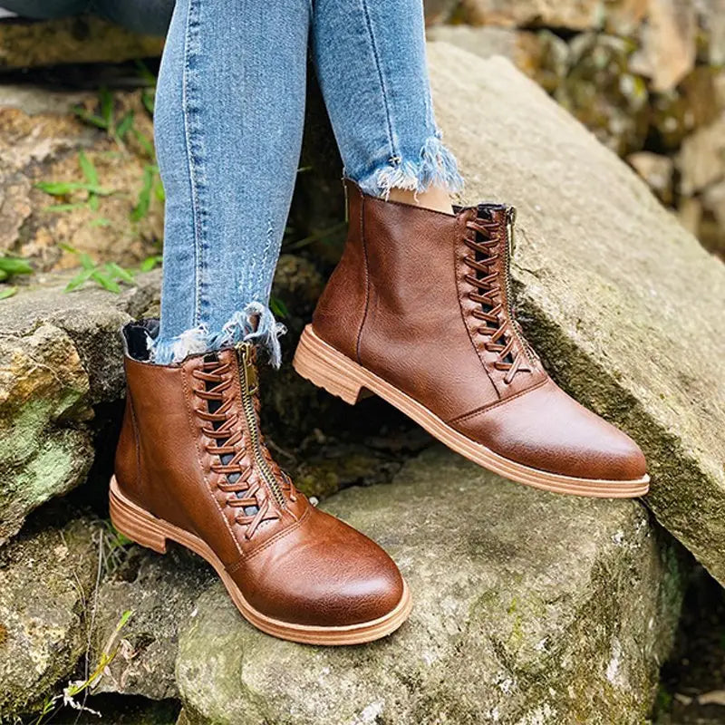 British style Martin boots women