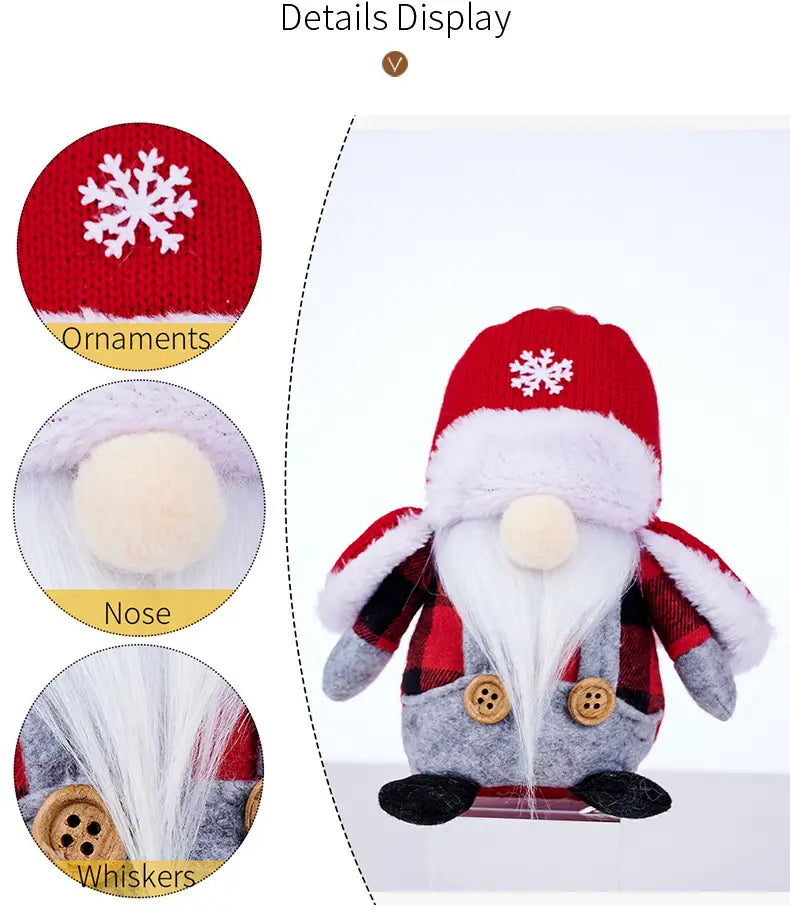 New Christmas Decorations Faceless Doll Ornaments