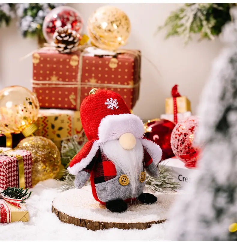 New Christmas Decorations Faceless Doll Ornaments