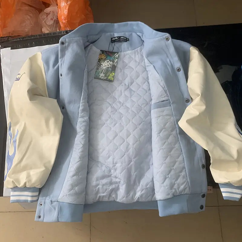 Loose Men’s And Women’s Embroidered Baseball Uniforms