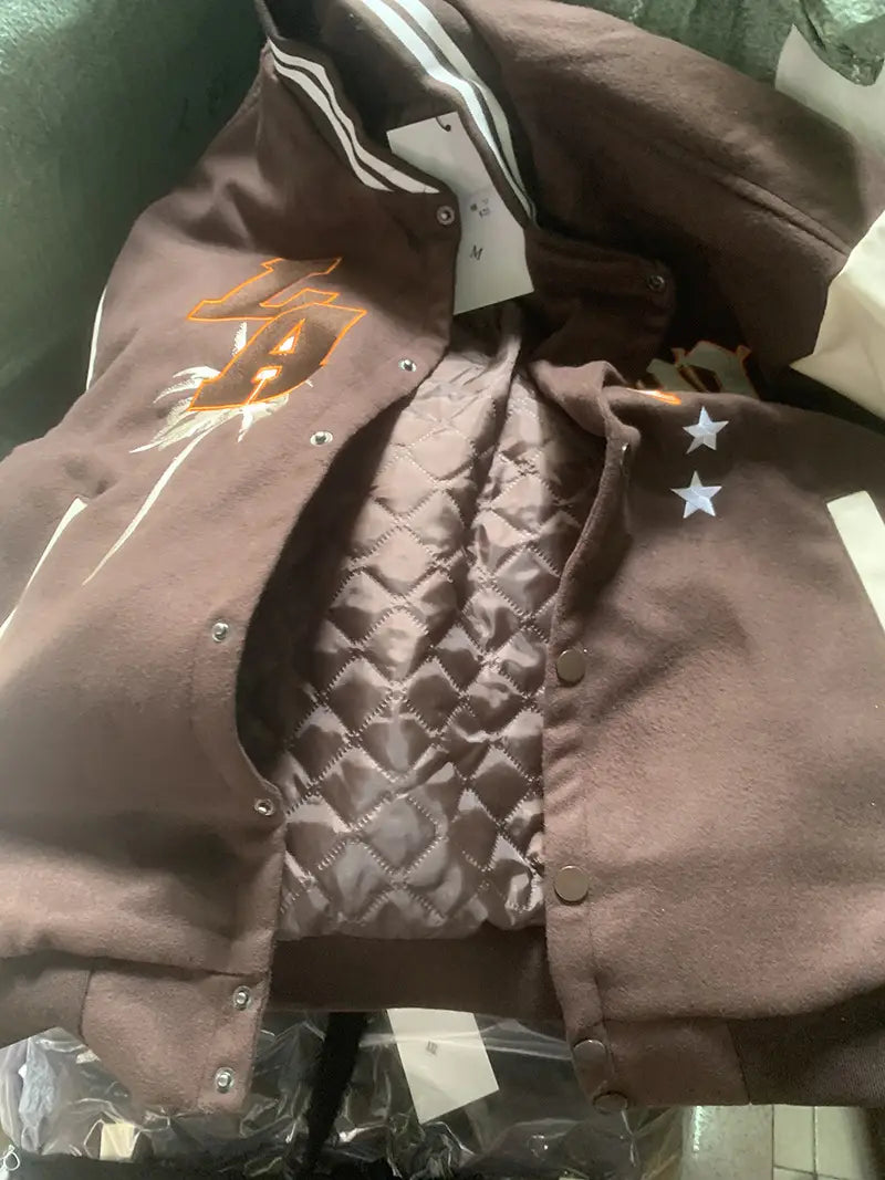 Loose Men’s And Women’s Embroidered Baseball Uniforms