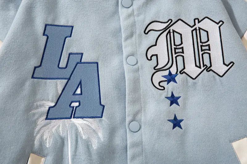 Loose Men’s And Women’s Embroidered Baseball Uniforms