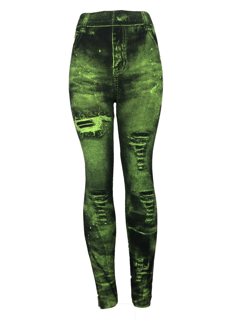 Foreign Trade Denim Leggings Women