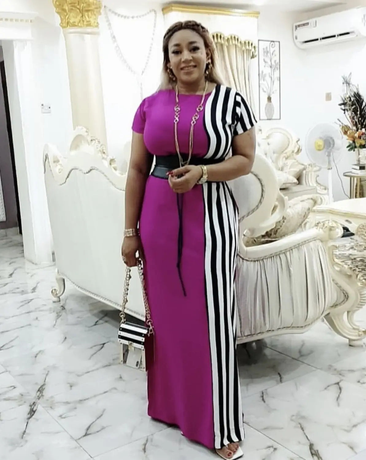 Summer Loose Long Ladies Skirt African Clothing