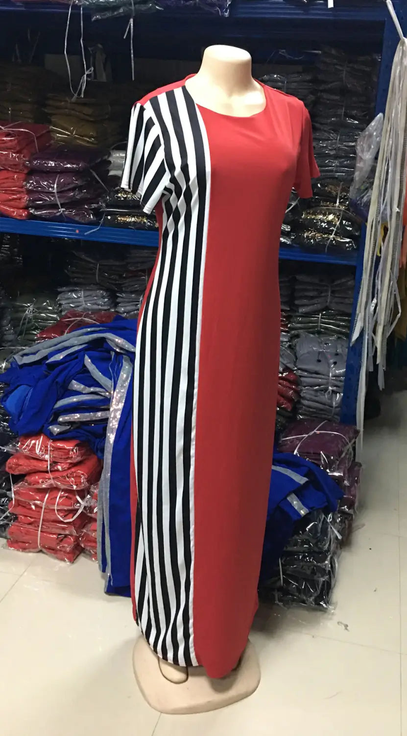 Summer Loose Long Ladies Skirt African Clothing