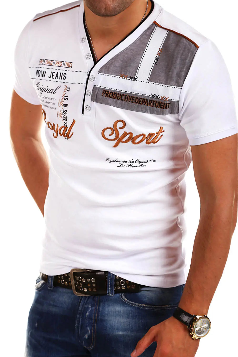 Plus size men’s short sleeve t-shirt men