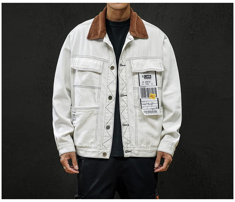 Men Balck Denim Jackets