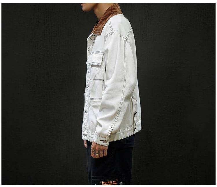 Men Balck Denim Jackets