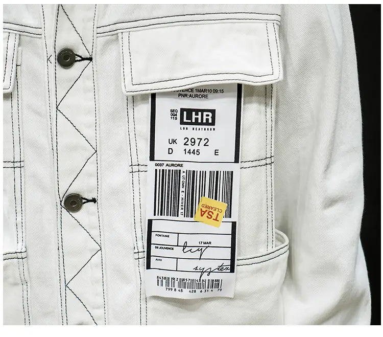 Men Balck Denim Jackets