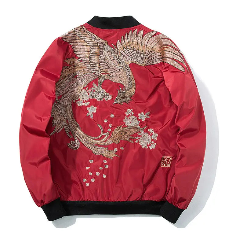 Embroidered jackets for men and women couples