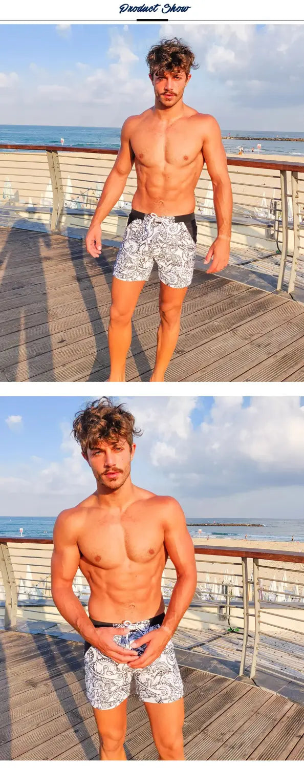 Men’s Boxer Swim Shorts