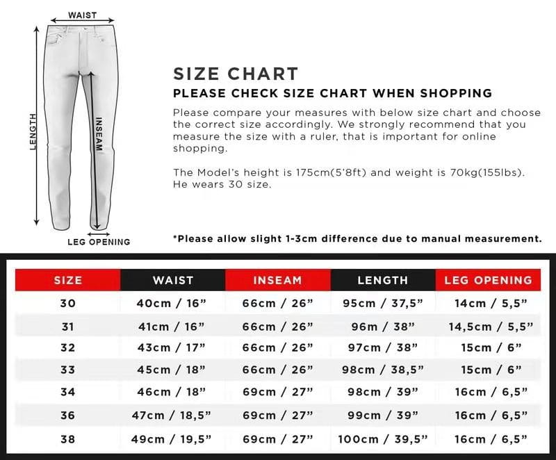 Men’s plus size casual trousers