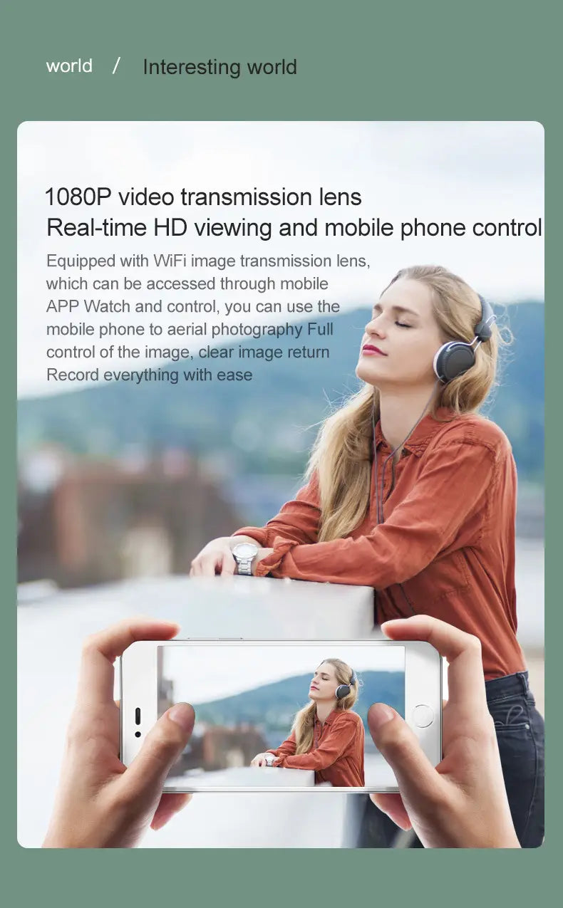 Charging treasure HD aerial drone