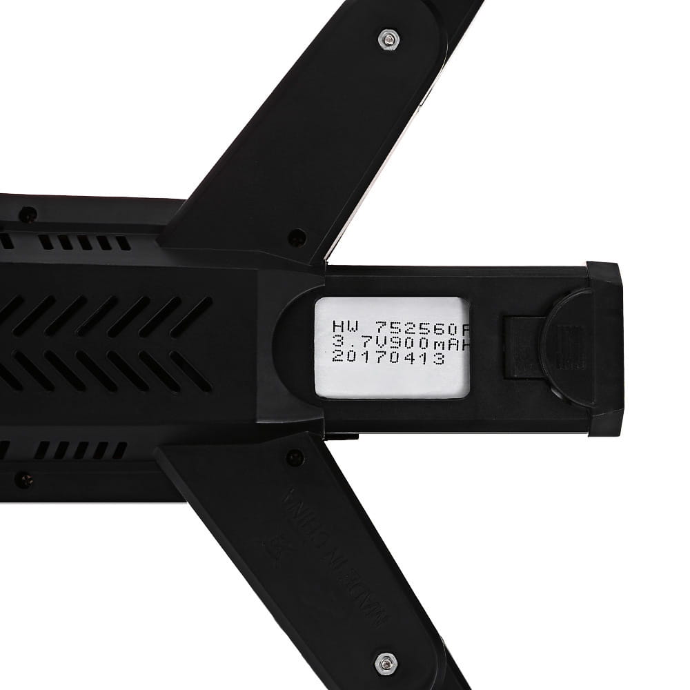Folding fixed-height aerial drone