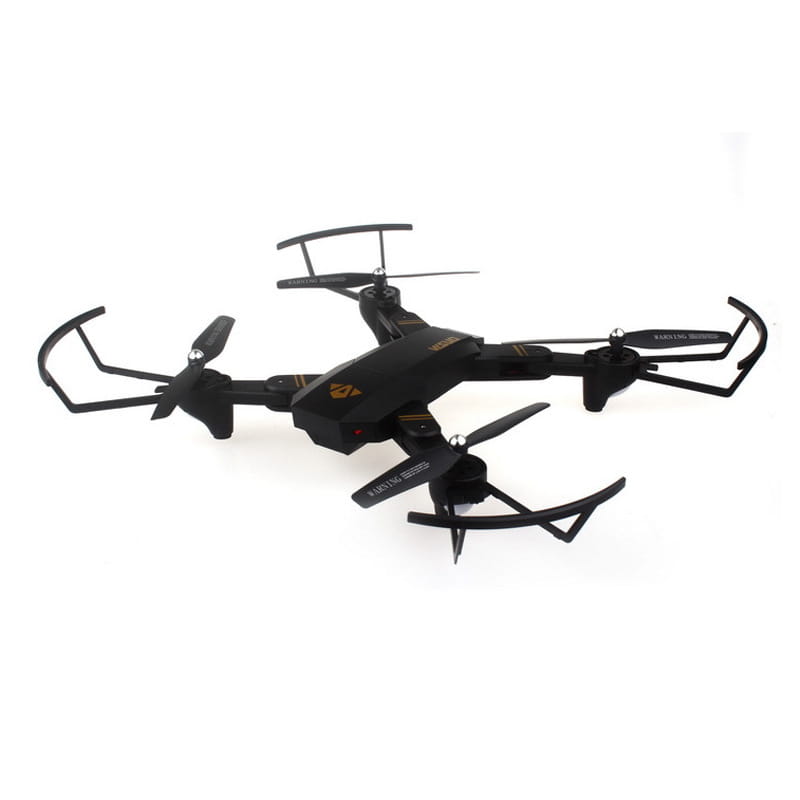 Folding fixed-height aerial drone