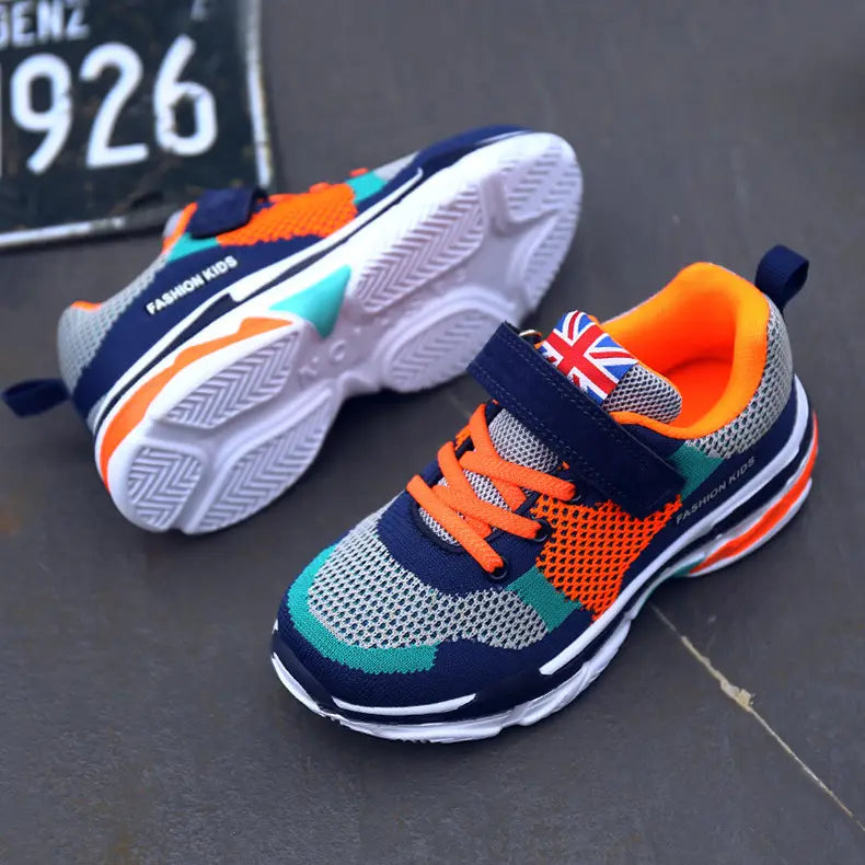 Sports Shoes Mesh Breathable Running Shoes For Boys and Girls