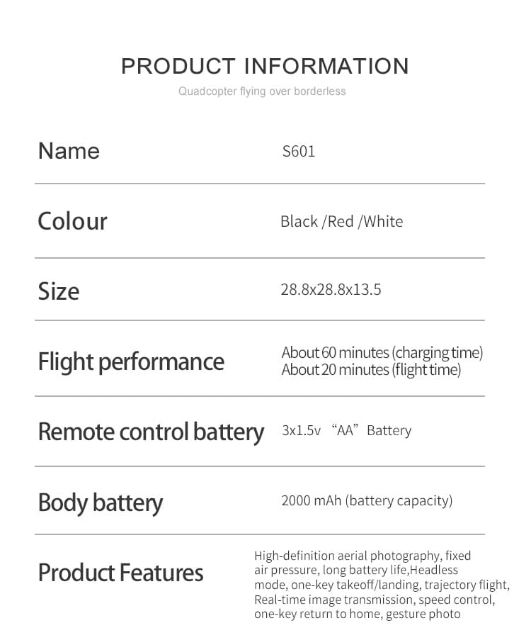 Cross-Border Drone Remote Control Aircraft HD 4k Dual Lens Camera Long Endurance Helicopter Model Fixed Altitude