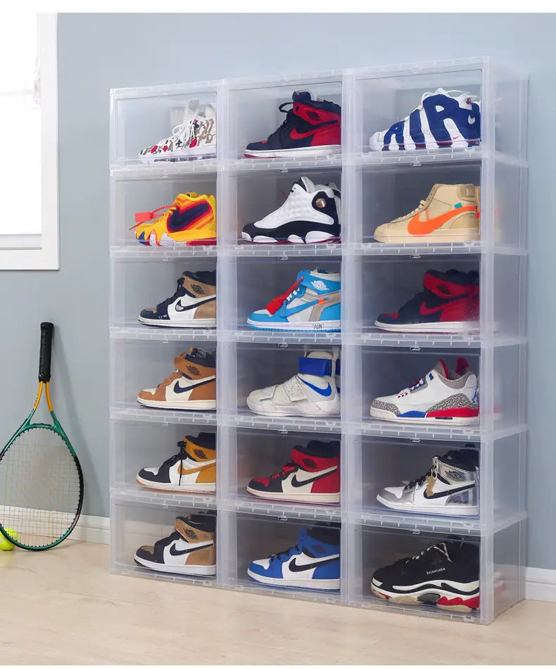 High-top shoe storage box