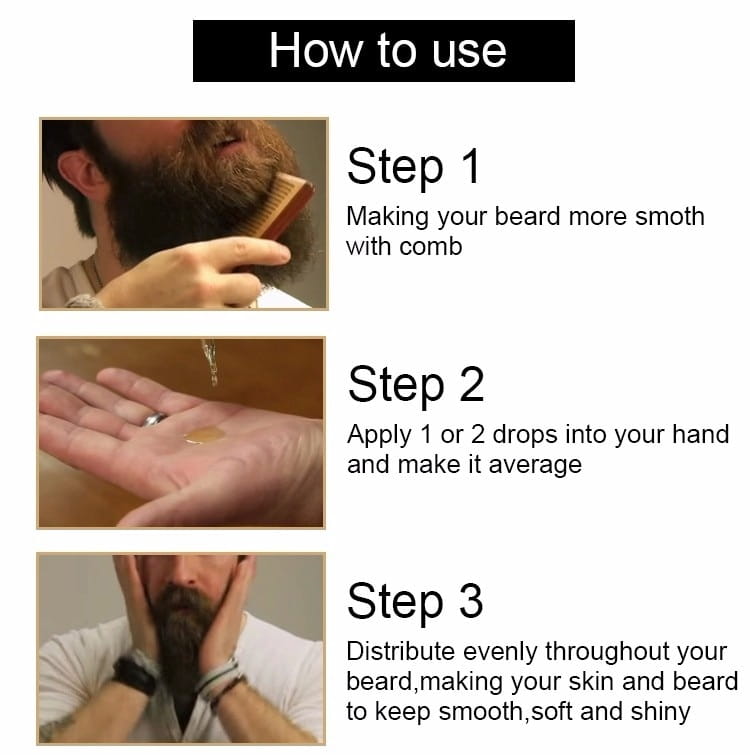 Organic Beard Growth Oil
