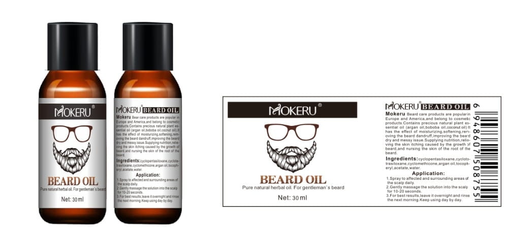 Organic Beard Growth Oil