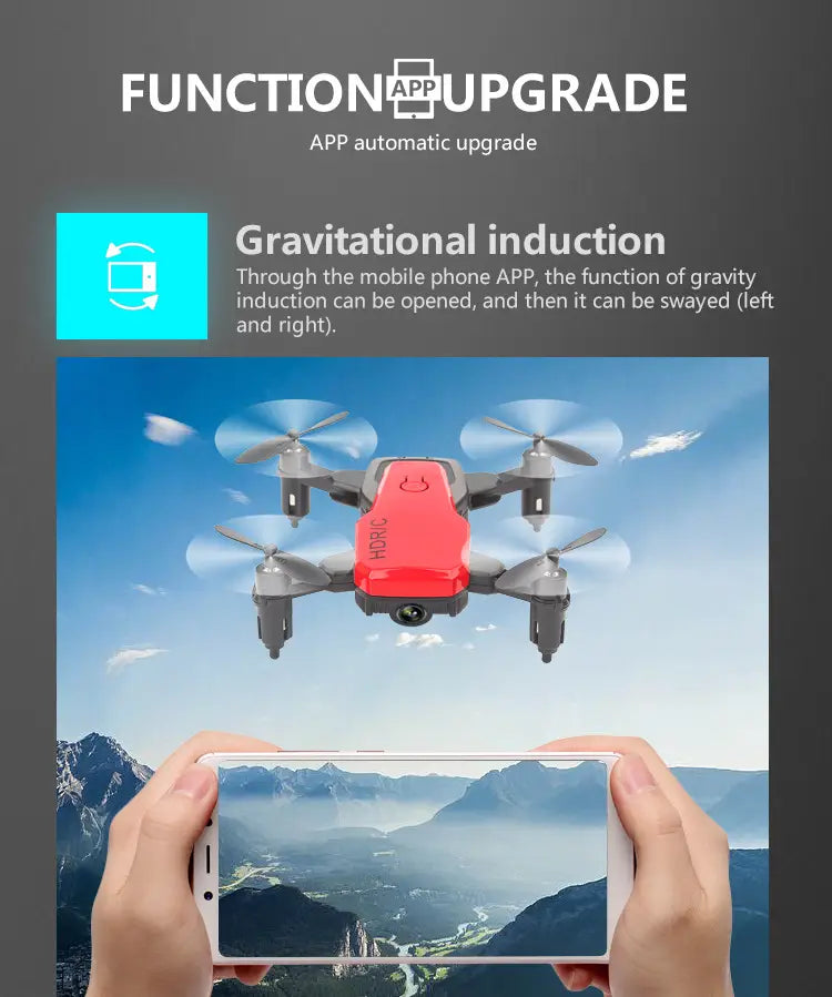 Mini Folding Drone WIFI Remote Control