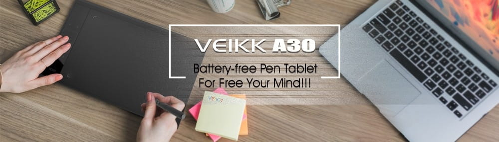 A30 English version digital tablet hand-painted board