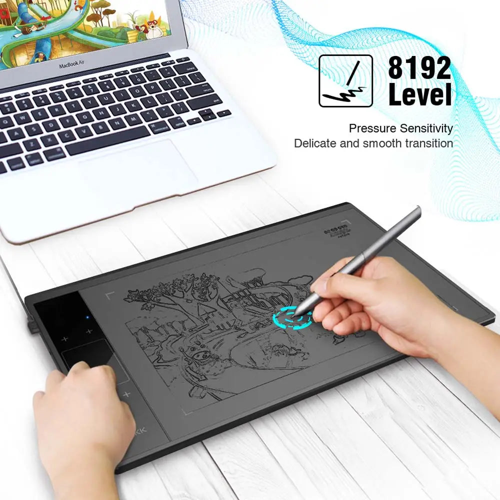 A30 English version digital tablet hand-painted board